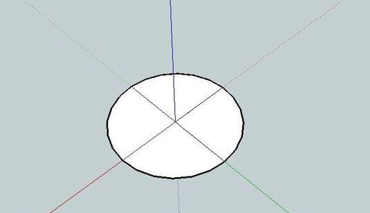 草图大师绘制椭圆的操作教程