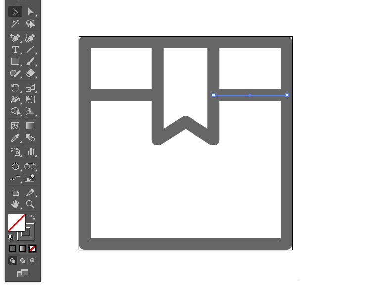 ai制作简单线条图形的详细操作过程