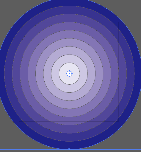 ai制作分层次渐变背景矢量图的图文操作步骤