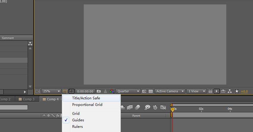 ae让文字居中的具体使用操作