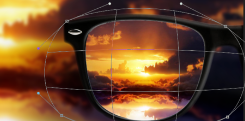 photoshop制作眼镜效果的具体使用教程