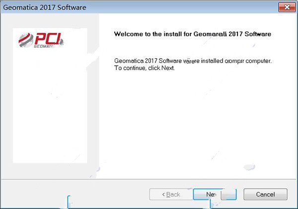 Geomatica 2017安装的详细操作步骤