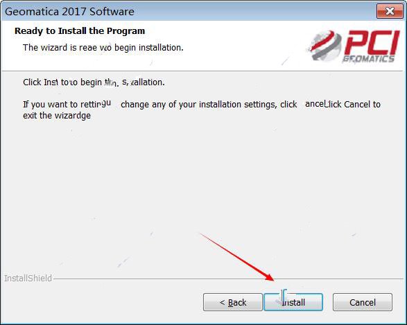 Geomatica 2017安装的详细操作步骤