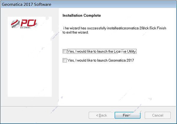 Geomatica 2017安装的详细操作步骤