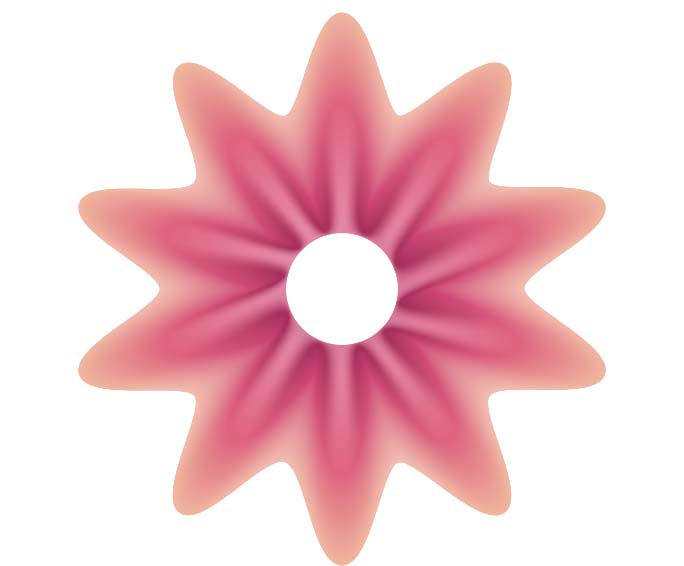 AI制作一束漂亮抽象花朵的简单使用方法