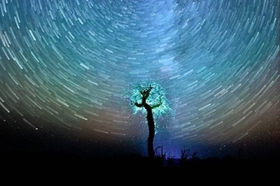 Photoshop打造星轨效果的操作步骤