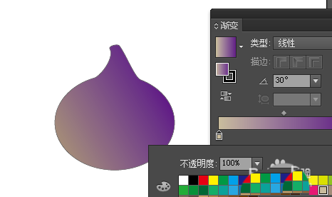 ai绘制洋葱标志的详细操作教程