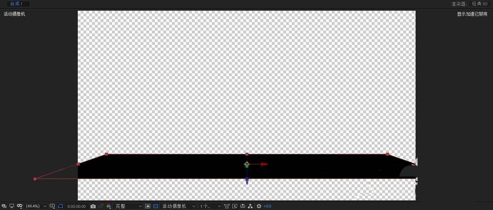 AE打开三维开关制作三维空间的操作方法
