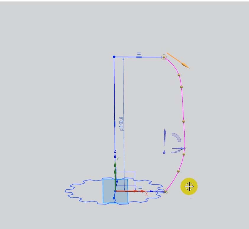 ug创建菠萝模型的操作教程
