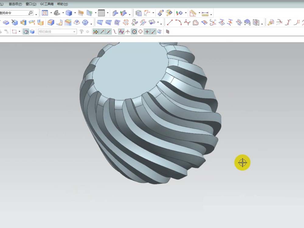 ug创建菠萝模型的操作教程