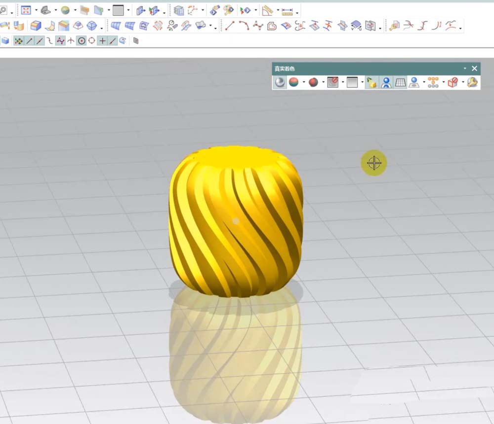 ug创建菠萝模型的操作教程