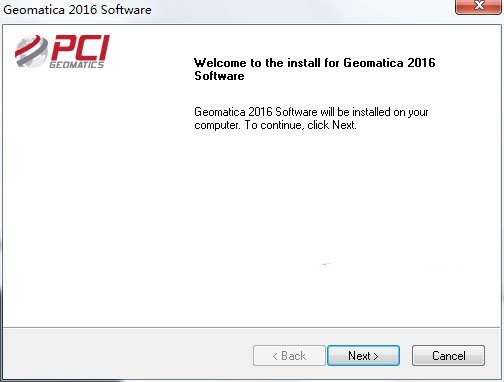Geomatica 2016进行安装的操作流程