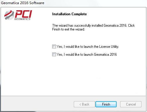Geomatica 2016进行安装的操作流程