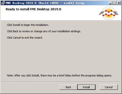 FME Desktop 2019进行安装的操作方法