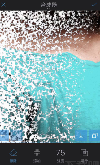 Enlight制作粉碎图片的操作流程