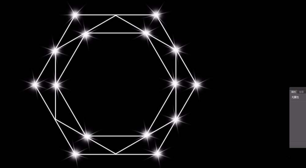 ps设计创意多边形的操作教程