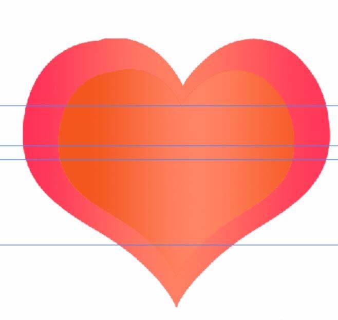 PS绘制一个心形表情图像的图文操作步骤