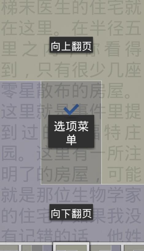 静读天下改变翻页控制区域的详细操作