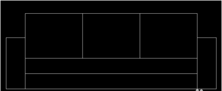 cad绘画沙发立体图的相关操作方法
