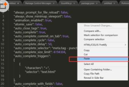 SublimeText取消文件点击预览功能的相关操作方法