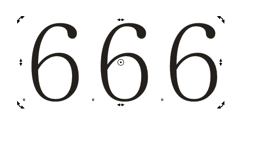 cdr制作倾斜字体的详细操作教程