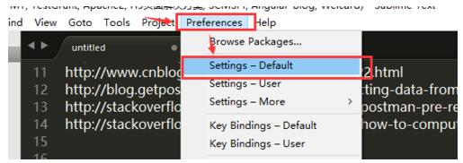 Sublime Text设置文本自动换行的操作流程