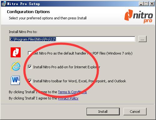 Nitro Pro 12进行安装的具体操作流程