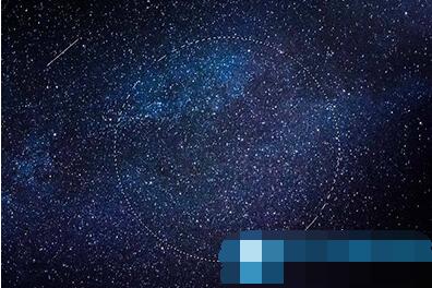 PS制作星空效果的操作教程