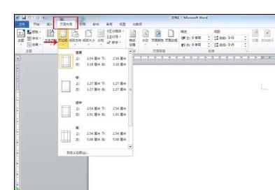 Word2010调整页面的详细操作步骤