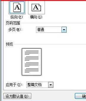 Word2010调整页面的详细操作步骤