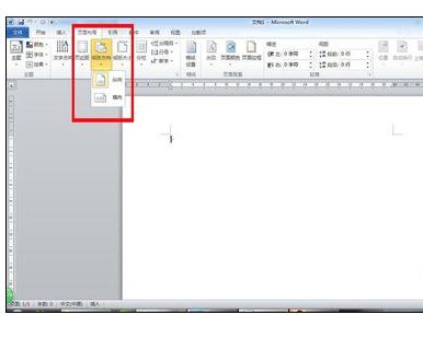 Word2010调整页面的详细操作步骤