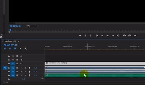 pr录制声音的操作流程讲解