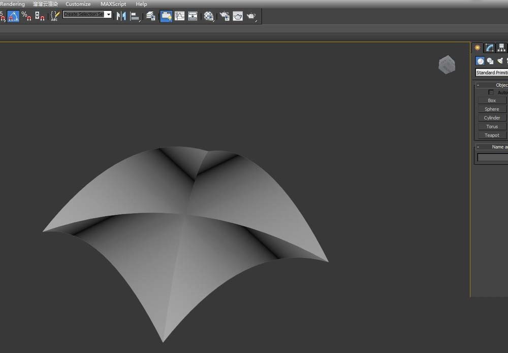 3dmax创建欧式异型天花模型的操作教程