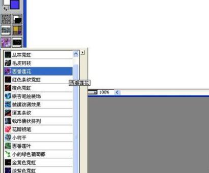 painter中制作条纹莲花外观的详细教程