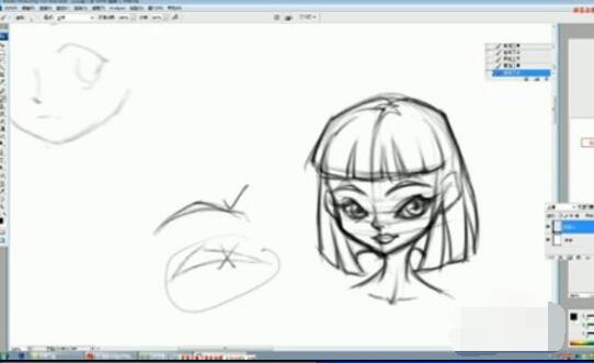 painter动漫人物绘画具体方法