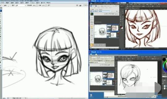 painter动漫人物绘画具体方法