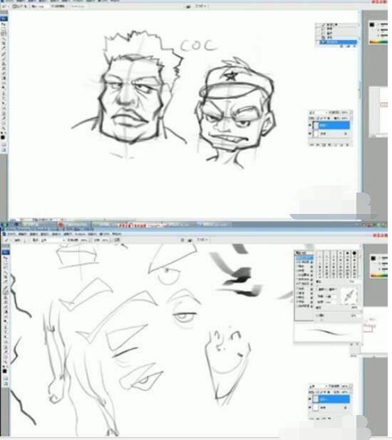 painter动漫人物绘画具体方法