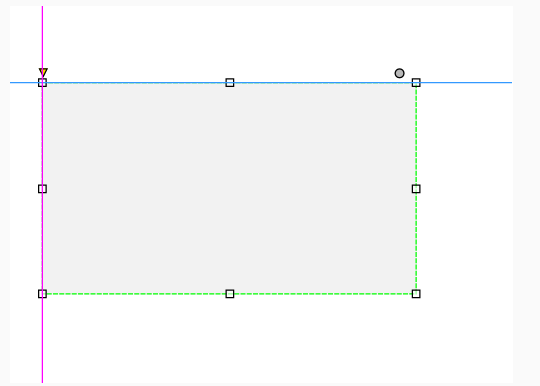 Axure利用辅助线进行元件对齐的操作步骤