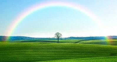 PS制作彩虹效果的操作流程