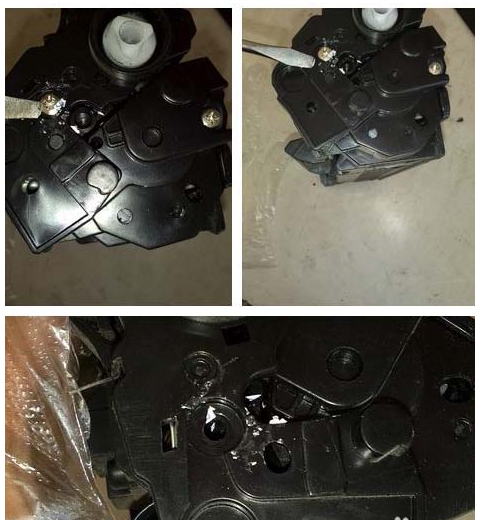 惠普laserjet p1007打印硒鼓加粉的操作方法