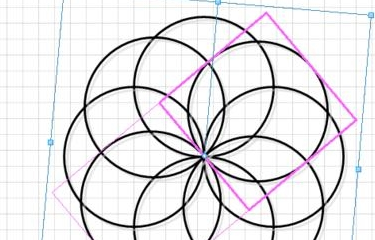 visio 2013绘画出花瓣形状的详细步骤