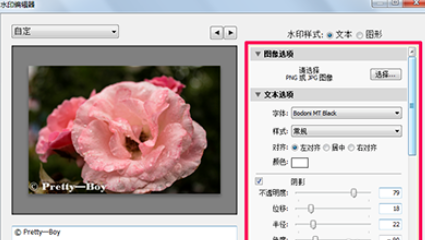 lightroom为图片添加水印的详细操作教程