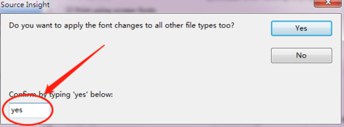 source insight中字体设置方法