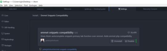 Atom中安装插件的具体步骤