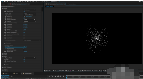 Trapcode Particular制作烟雾的两种操作教程