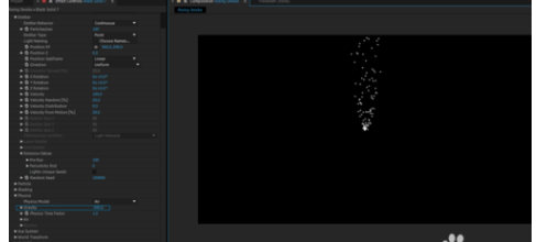 Trapcode Particular制作烟雾的两种操作教程