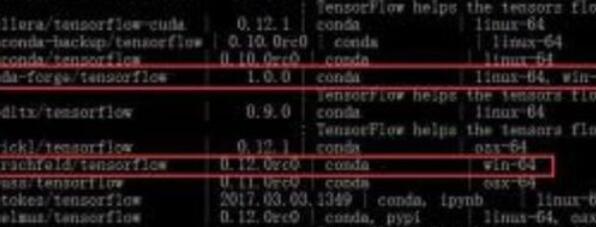 Anaconda中TensorFlow卸载方法