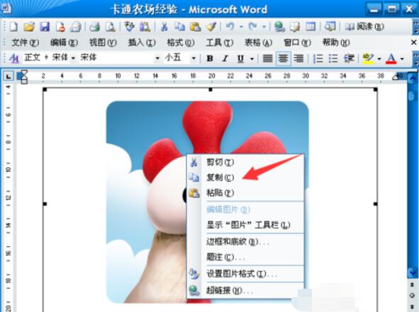 word2003中图片导出的操作步骤