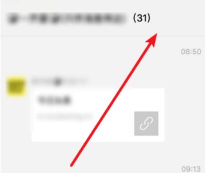 微信mac查看群公告的步骤