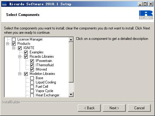 Ricardo IGNITE 2018安装的详细操作教程